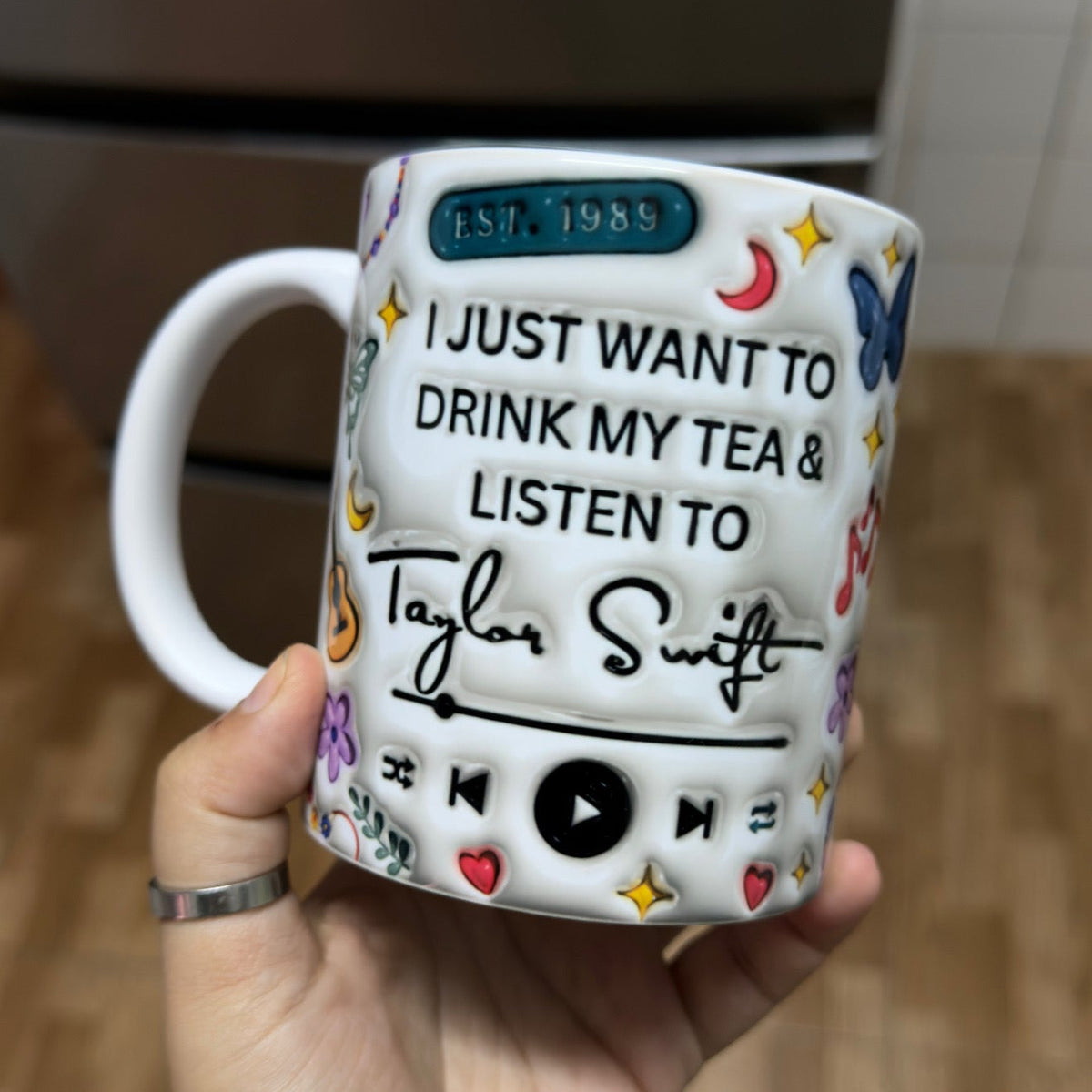 K-Pop Motivational Mug "Be Strong" | Gift for Fans