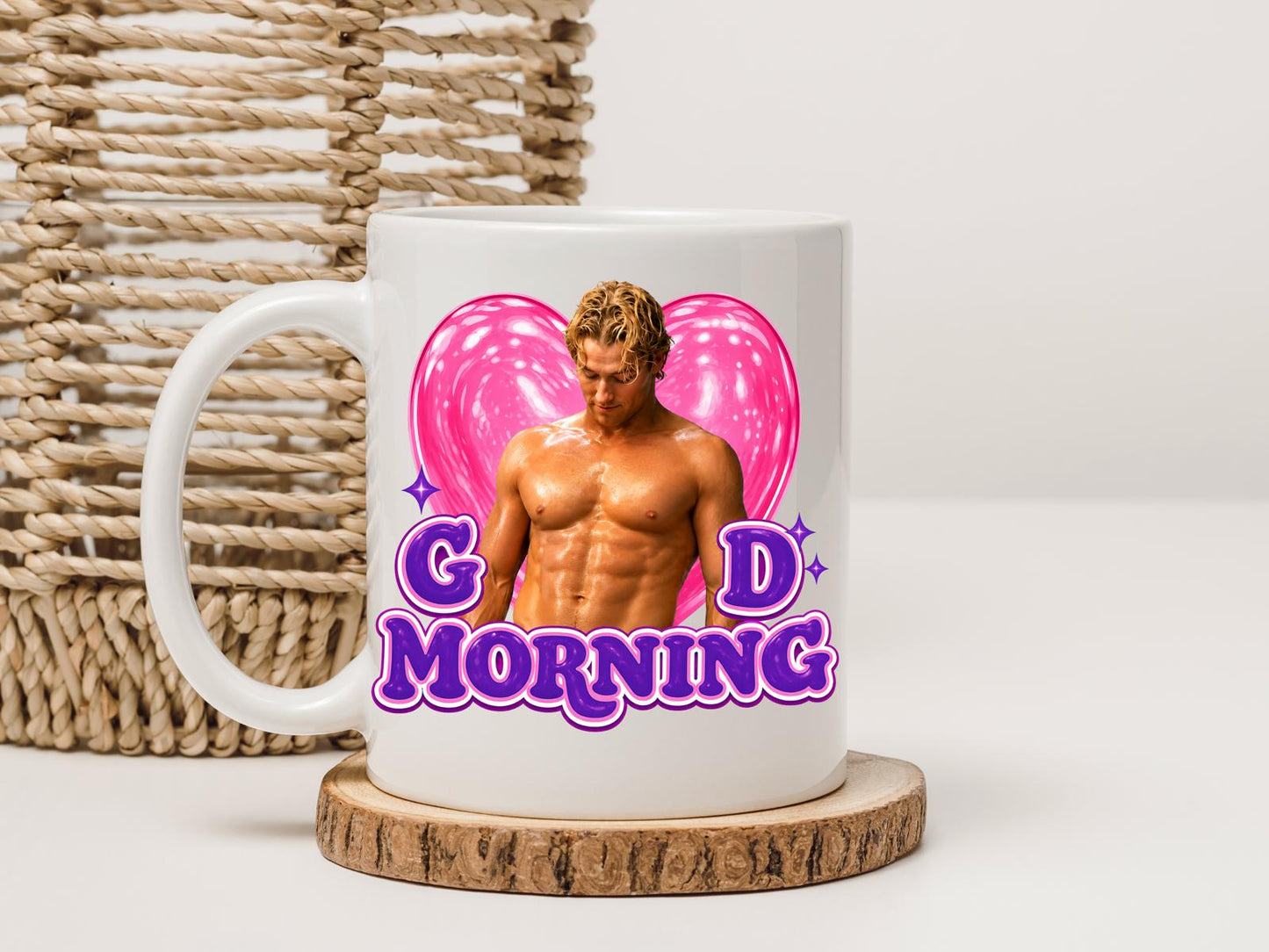 Caneca DL Good Morning Hockey Romance, Coffee Mug para Book Lovers, Caneca Girly para Leitoras, Hockey Reader Gift