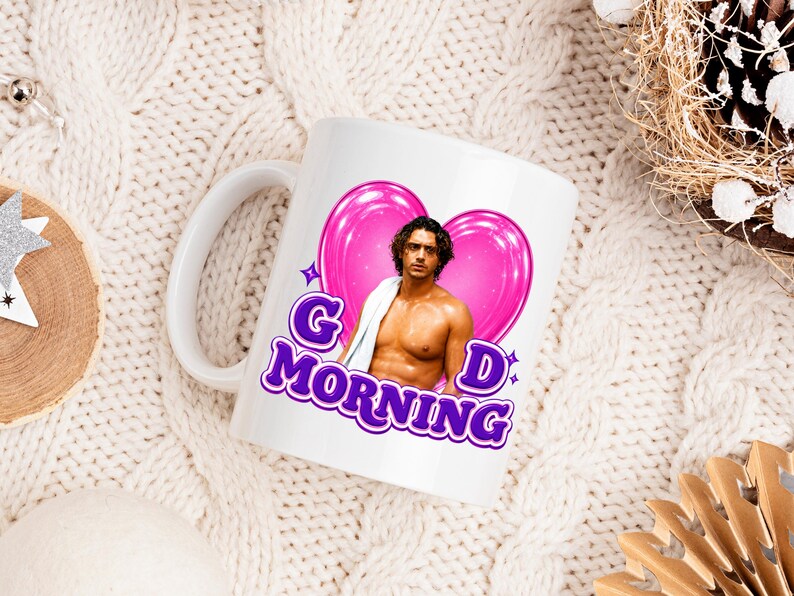 Caneca JL Good Morning Hockey Romance, Coffee Mug para Book Lovers, Caneca Girly para Leitoras, Hockey Reader Gift