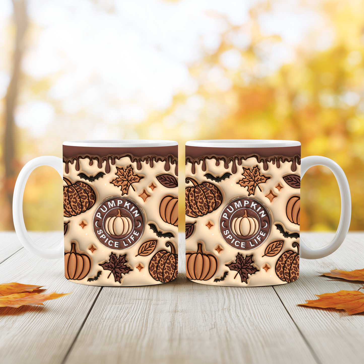 Caneca Pumpkin Spice Halloween | Autumn Aesthetic, Abóboras & Cozy Fall