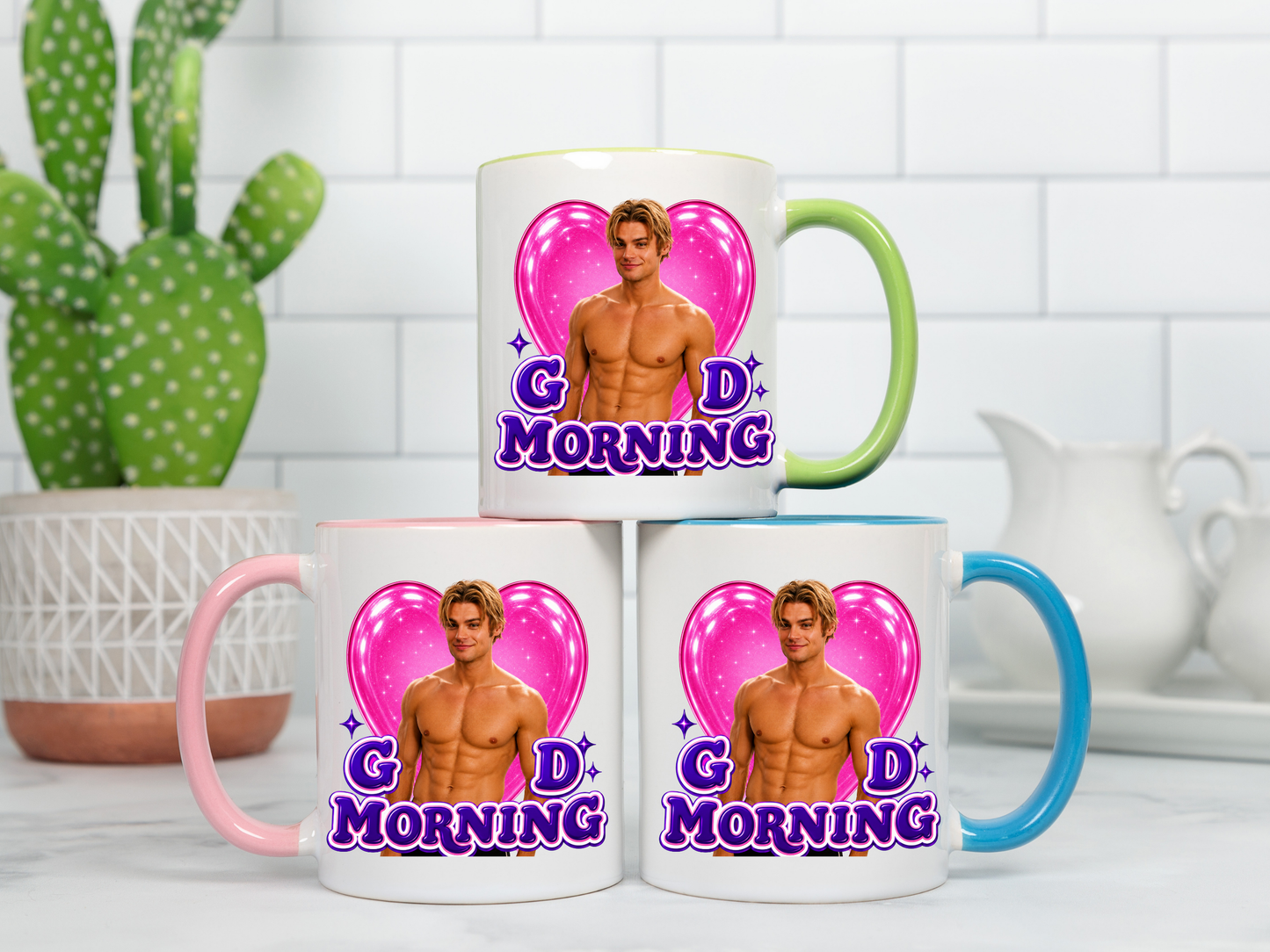 Caneca "Good Morning" Inspirada em Romance Country