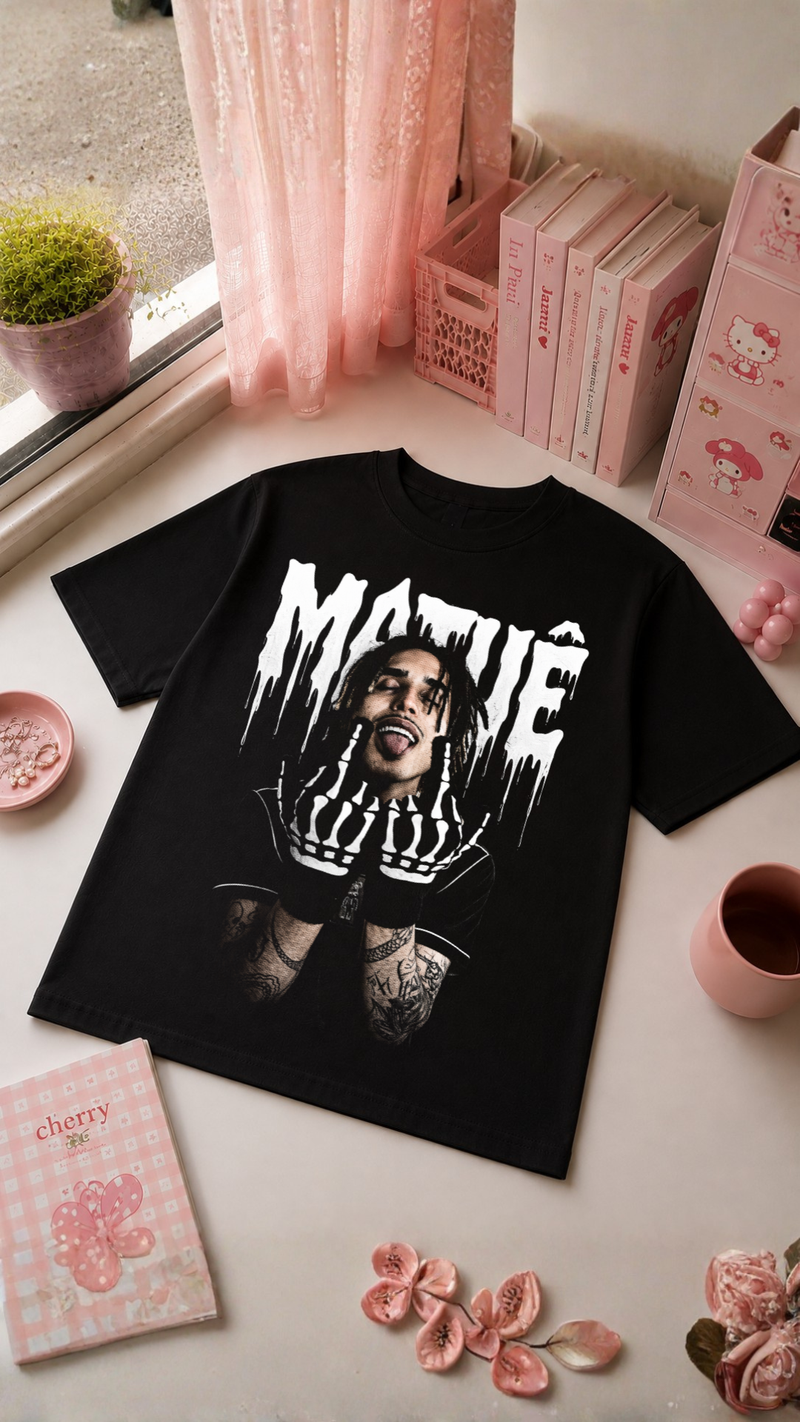 T-Shirt Dark Trap Aesthetic Preta | Brazilian Streetwear Vintage