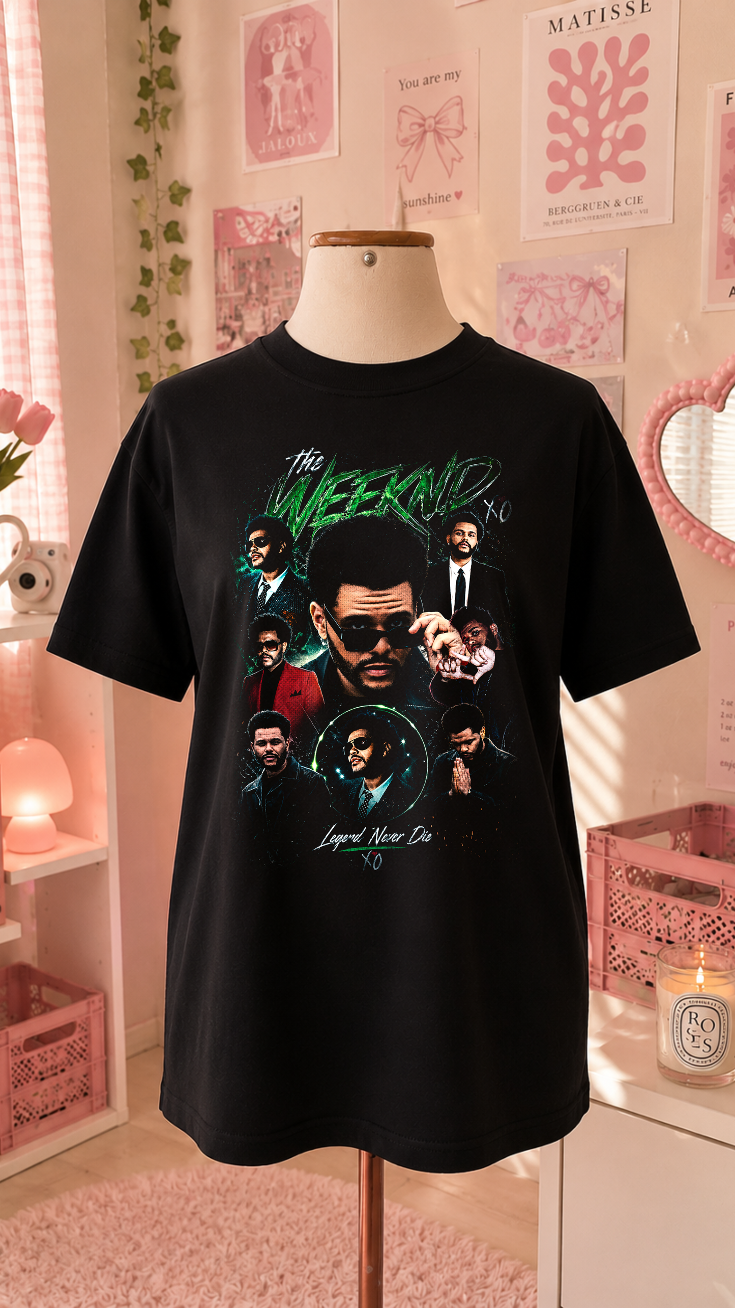 Retro Black Musical T-Shirt | R&B Inspired Graphic Design