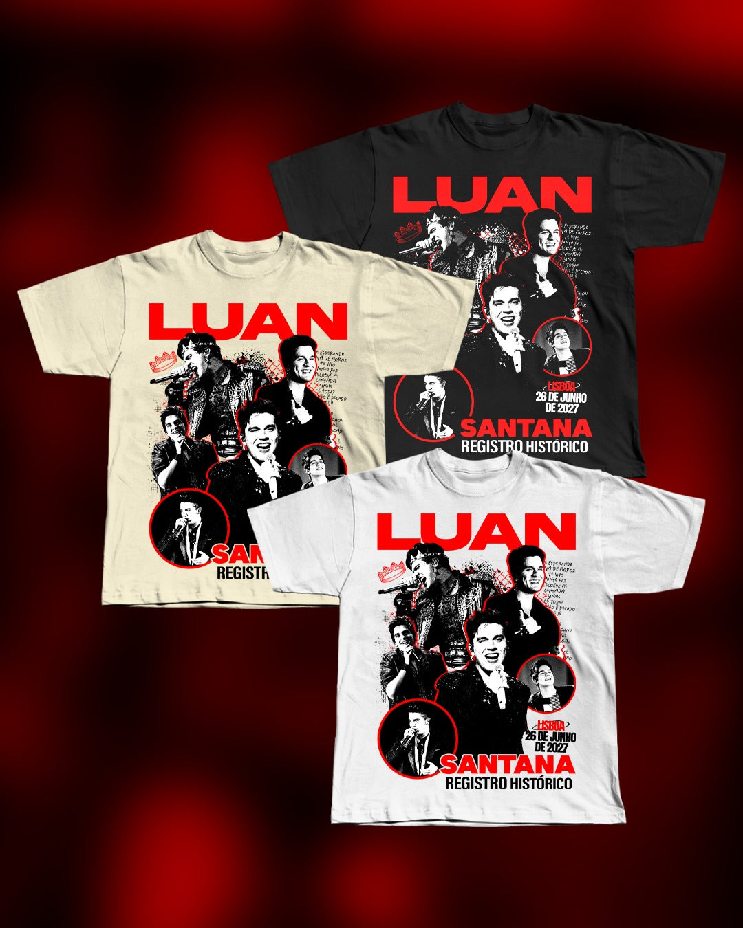 T-shirt Registro Histórico – Lisboa 2027