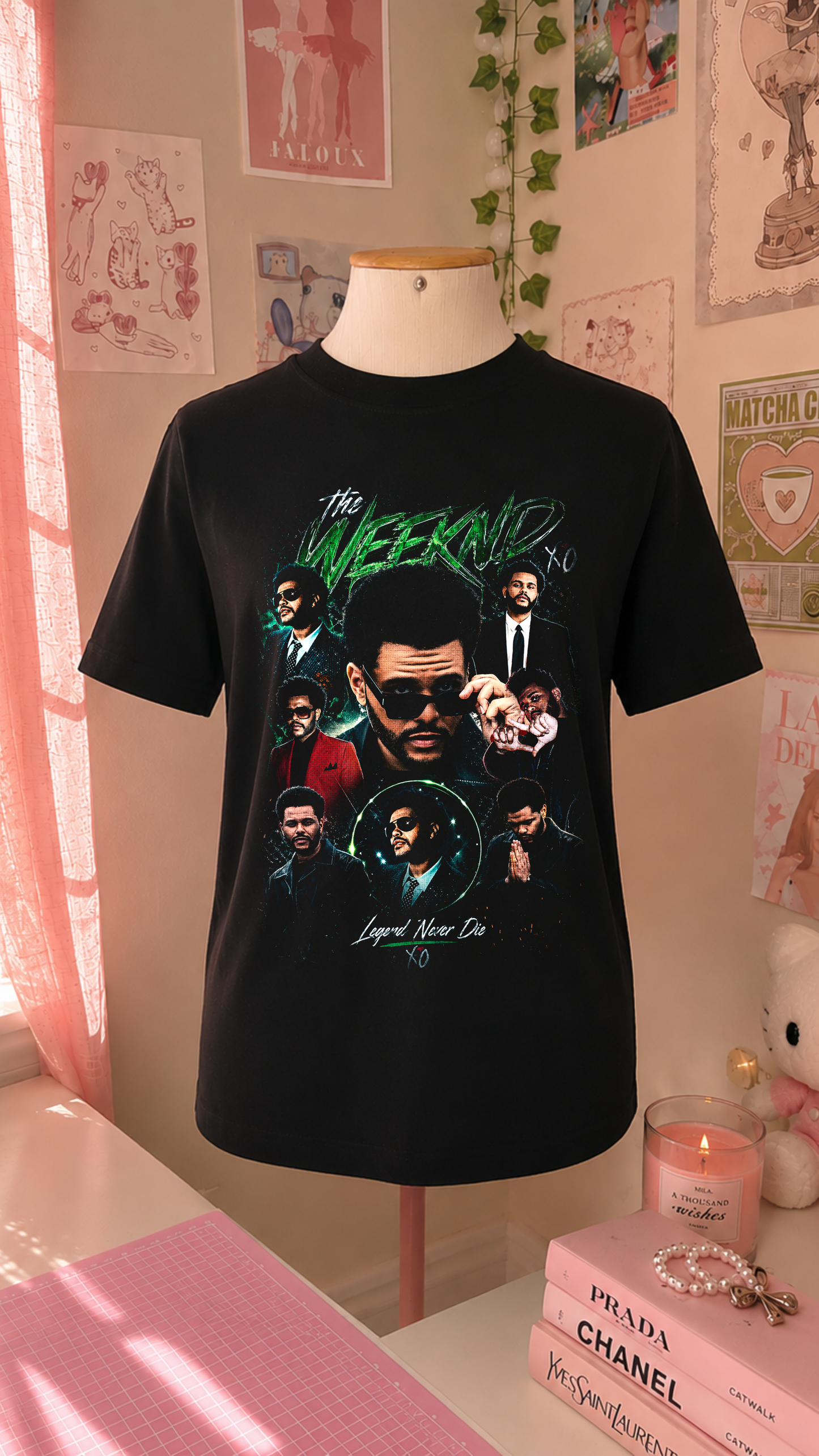 Retro Black Musical T-Shirt | R&B Inspired Graphic Design