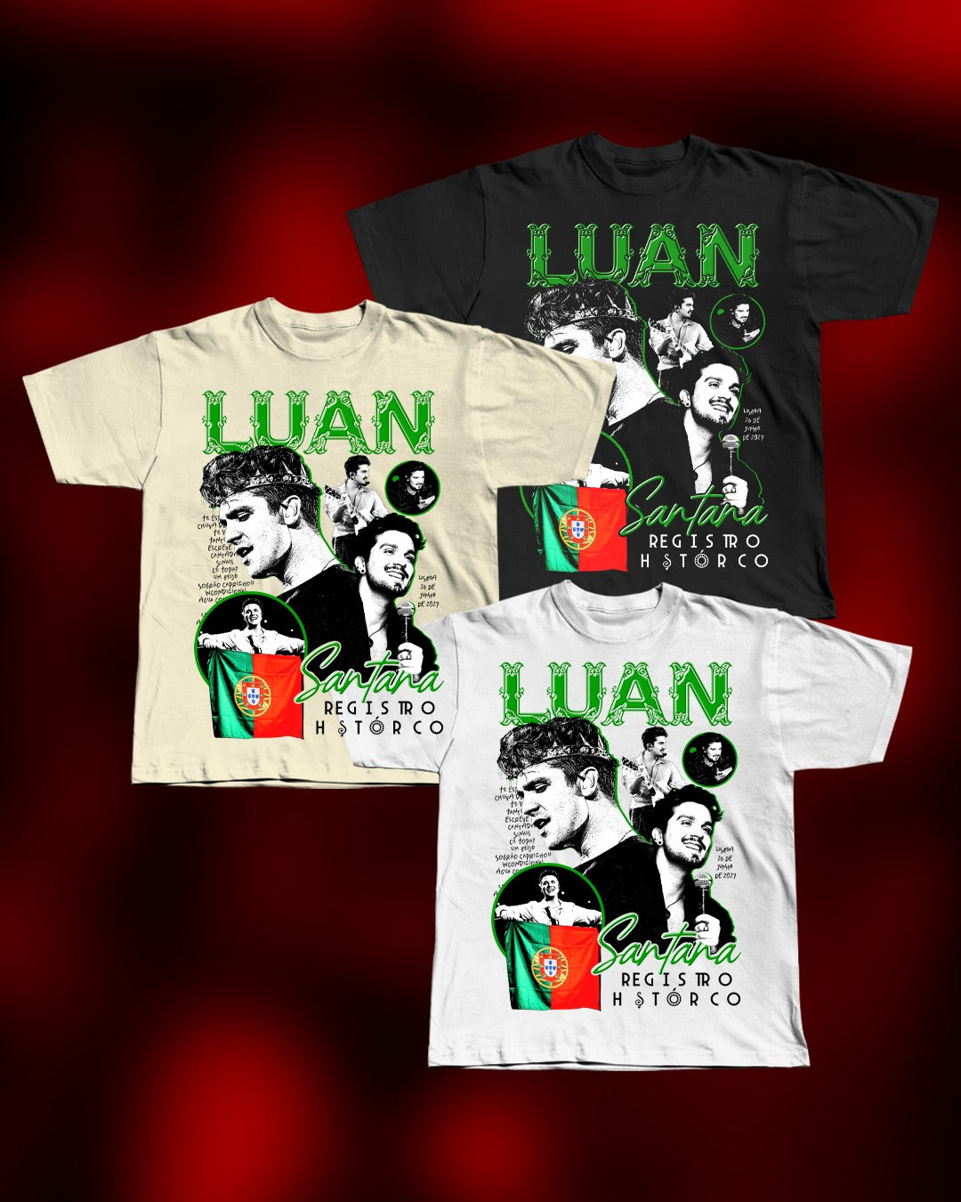 T-shirt Registro Histórico – Portugal 2027