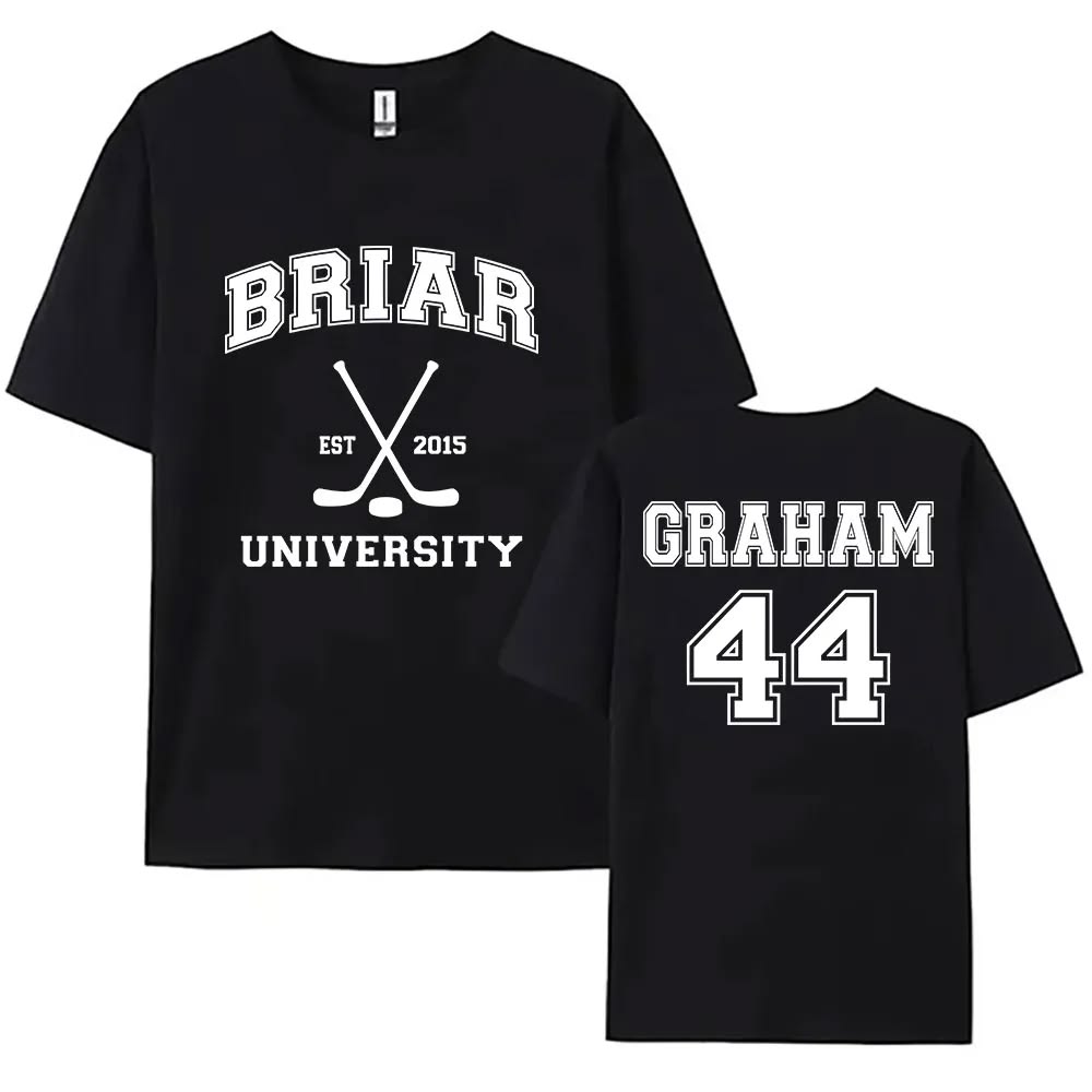 T-Shirt Oversized Vintage Hockey Universitário Unissexo