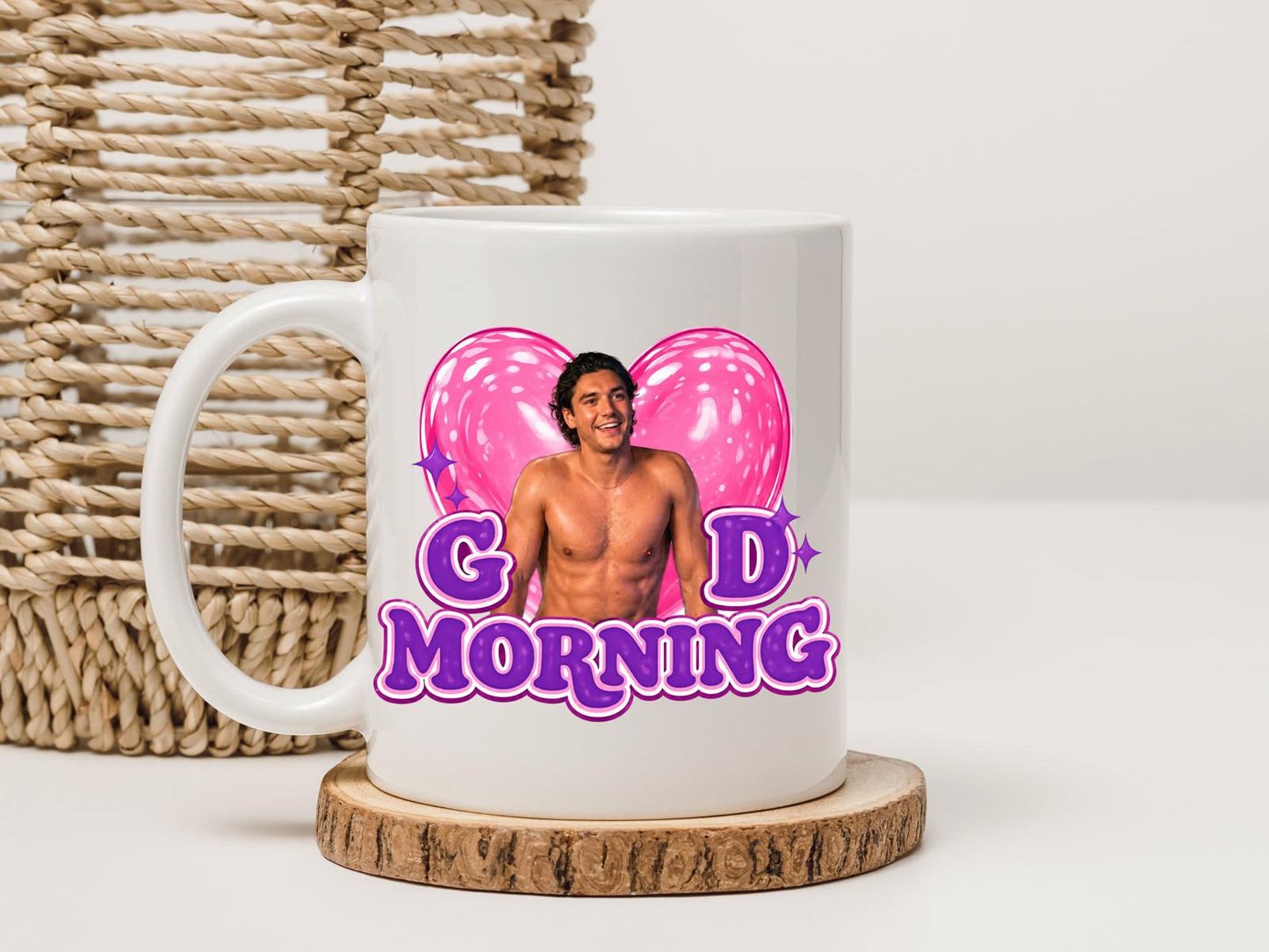 Caneca GG Good Morning Hockey Romance, Coffee Mug para Book Lovers, Caneca Girly para Leitoras, Hockey Reader Gift