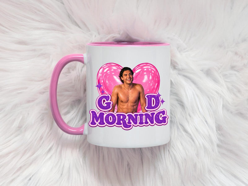 Caneca GG Good Morning Hockey Romance, Coffee Mug para Book Lovers, Caneca Girly para Leitoras, Hockey Reader Gift