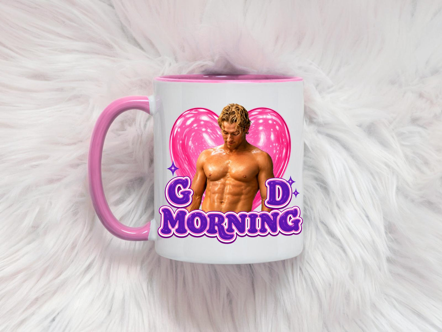 Caneca DL Good Morning Hockey Romance, Coffee Mug para Book Lovers, Caneca Girly para Leitoras, Hockey Reader Gift