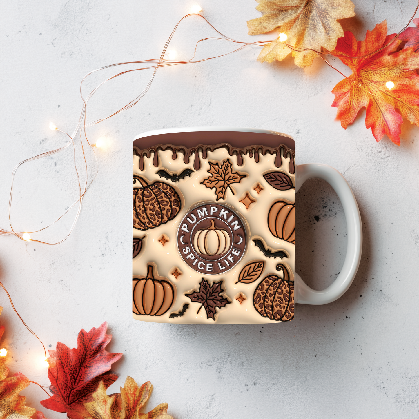 Caneca Pumpkin Spice Halloween | Autumn Aesthetic, Abóboras & Cozy Fall