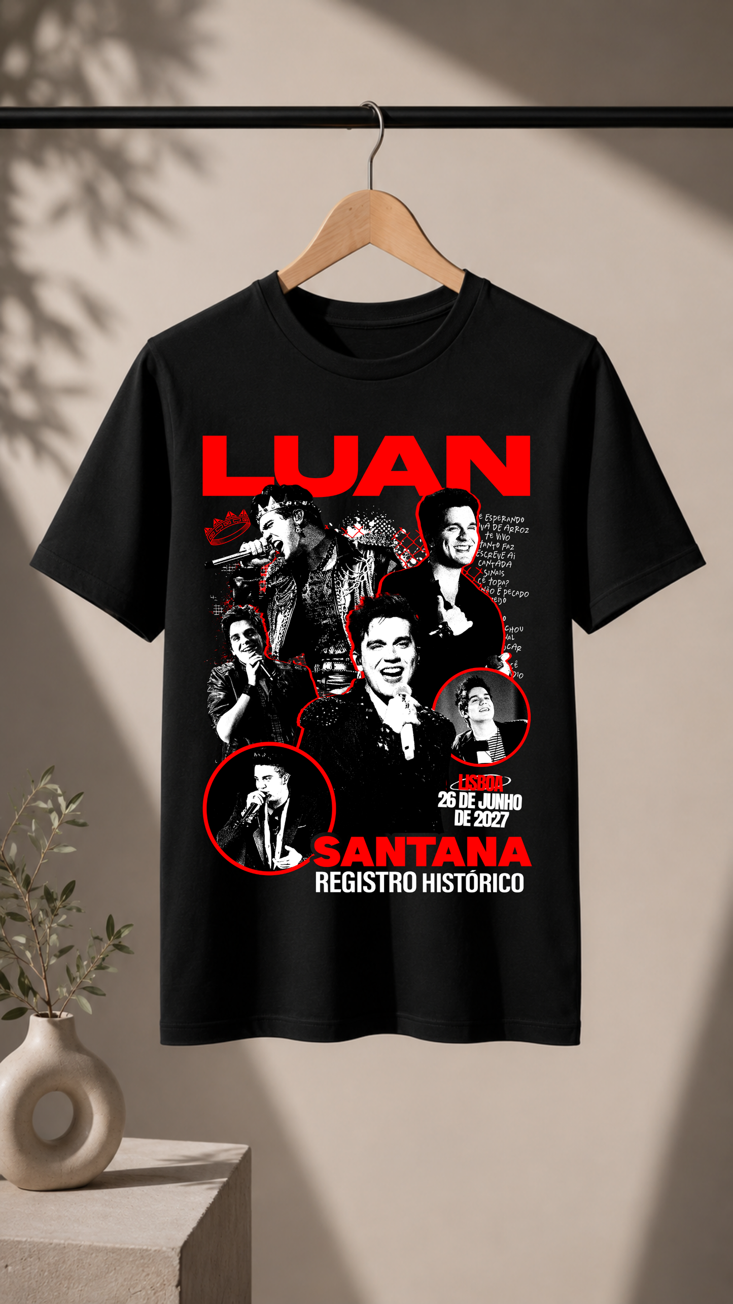 T-shirt Registro Histórico – Lisboa 2027