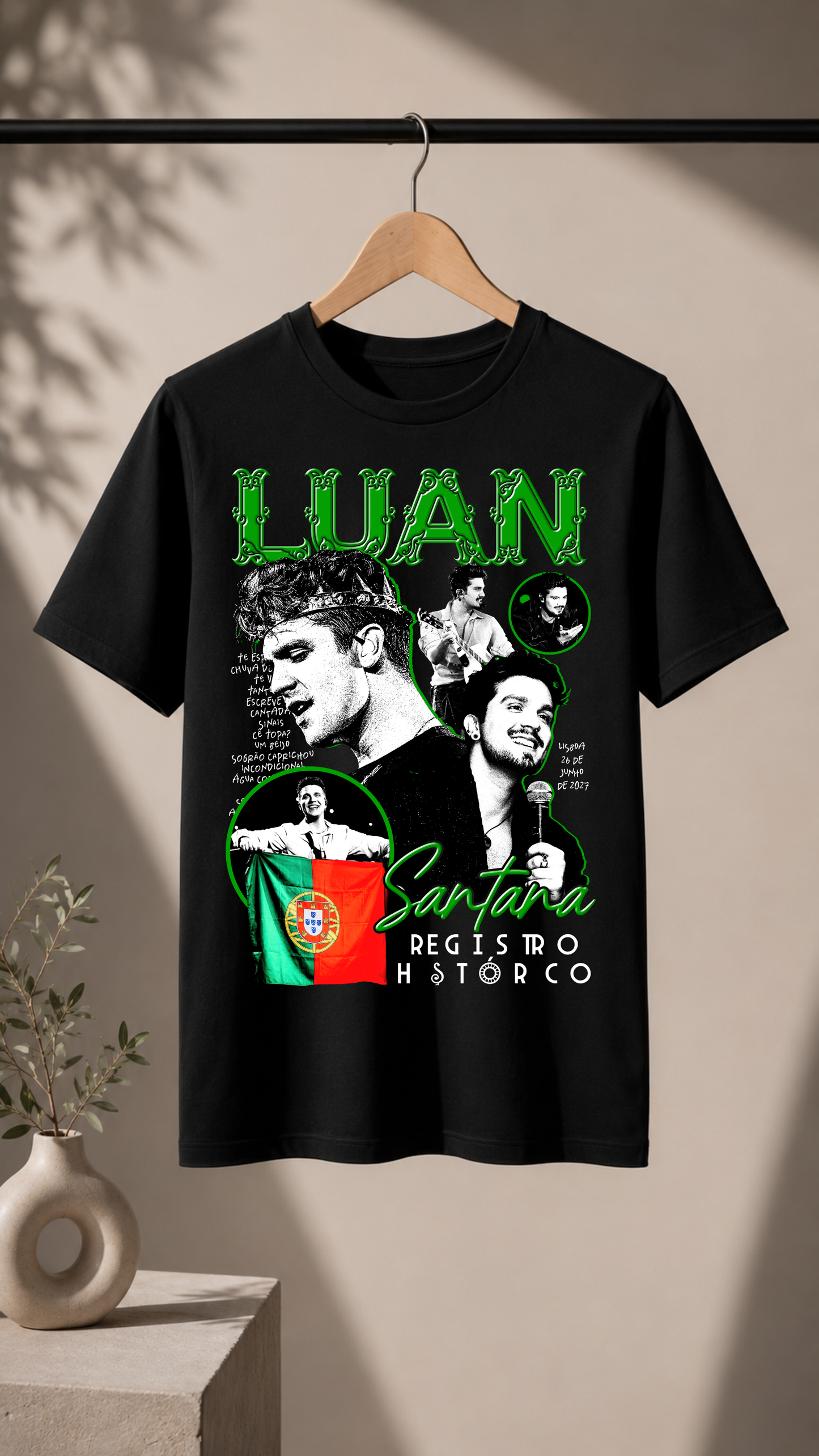 T-shirt Registro Histórico – Portugal 2027