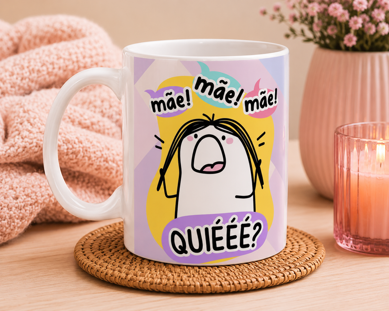 Caneca Mãe Portuguesa – "Mãããe!"… "Quiééééé?" | Prenda Divertida
