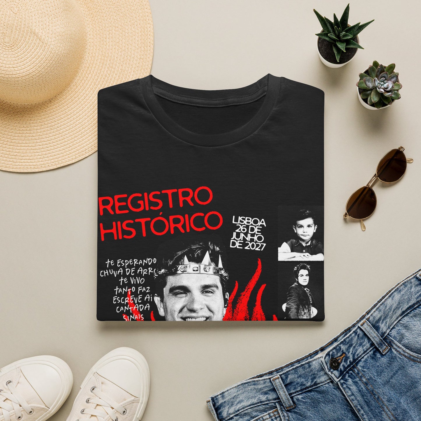 T-shirt Registro Histórico – Lisboa 26 de Junho