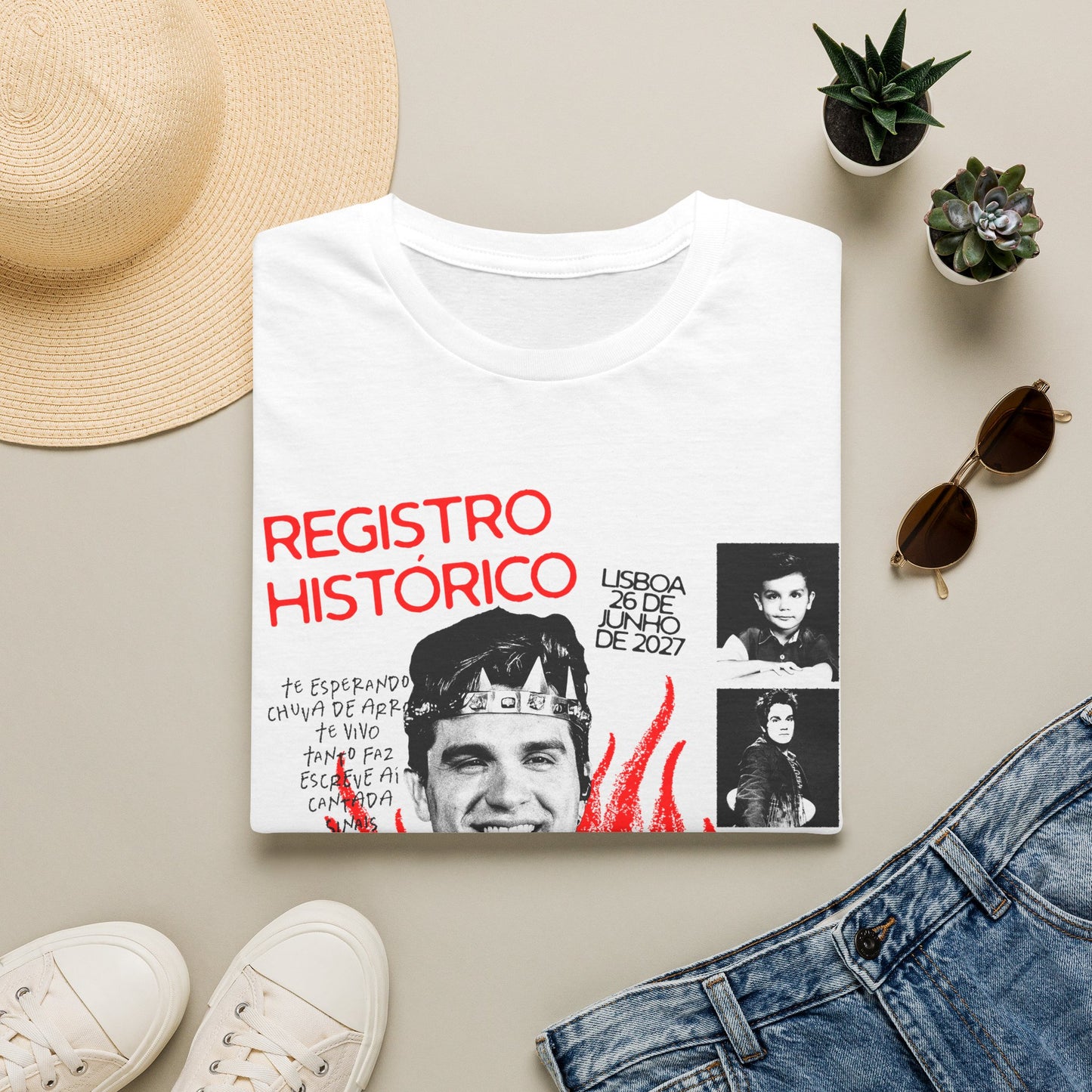 T-shirt Registro Histórico – Lisboa 26 de Junho