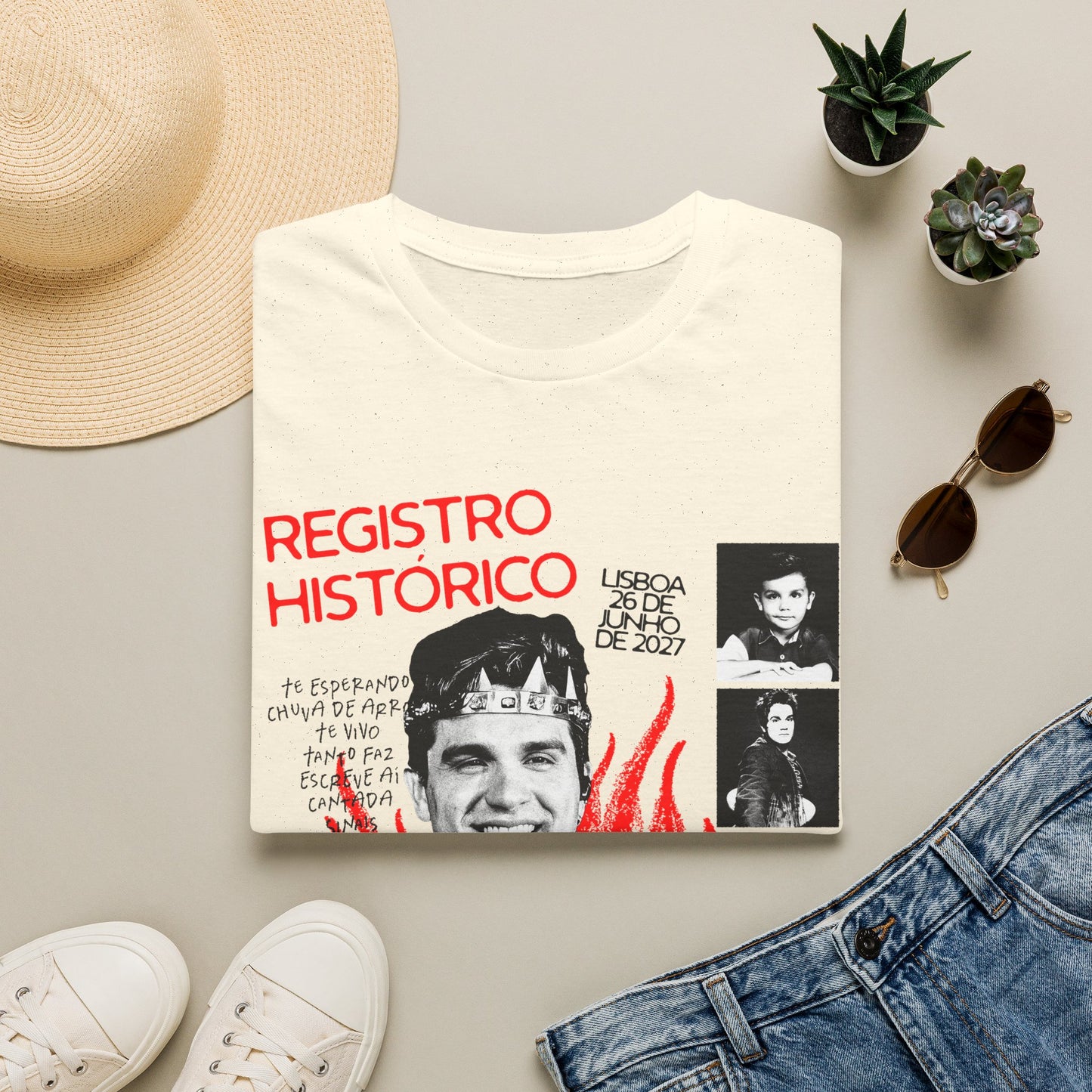 T-shirt Registro Histórico – Lisboa 26 de Junho