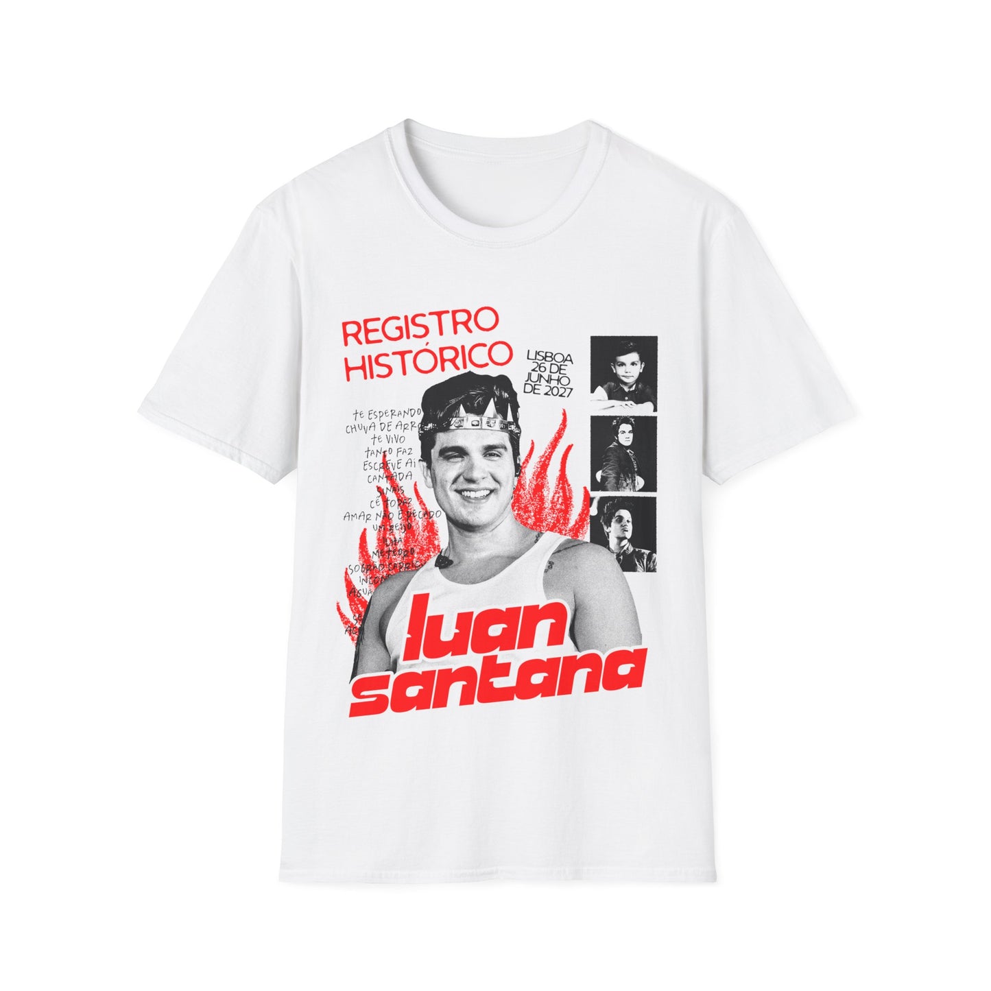 T-shirt Registro Histórico – Lisboa 26 de Junho