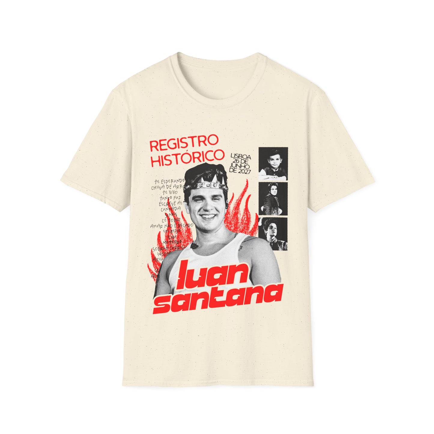 T-shirt Registro Histórico – Lisboa 26 de Junho