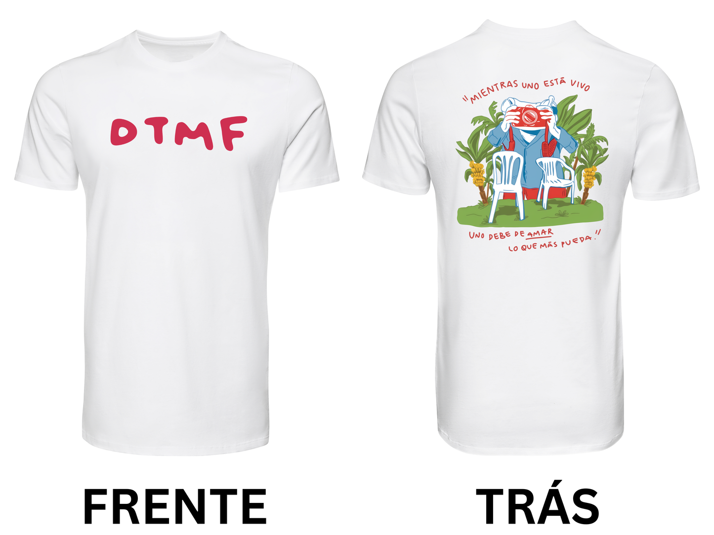 T-shirt Estilo Latin Vibes – Design Artístico Tropical com Estética Urbana