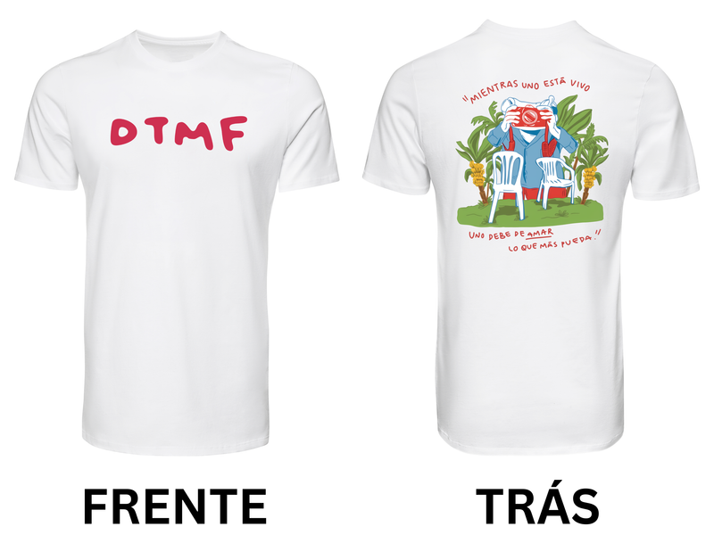T-shirt Estilo Latin Vibes – Design Artístico Tropical com Estética Urbana