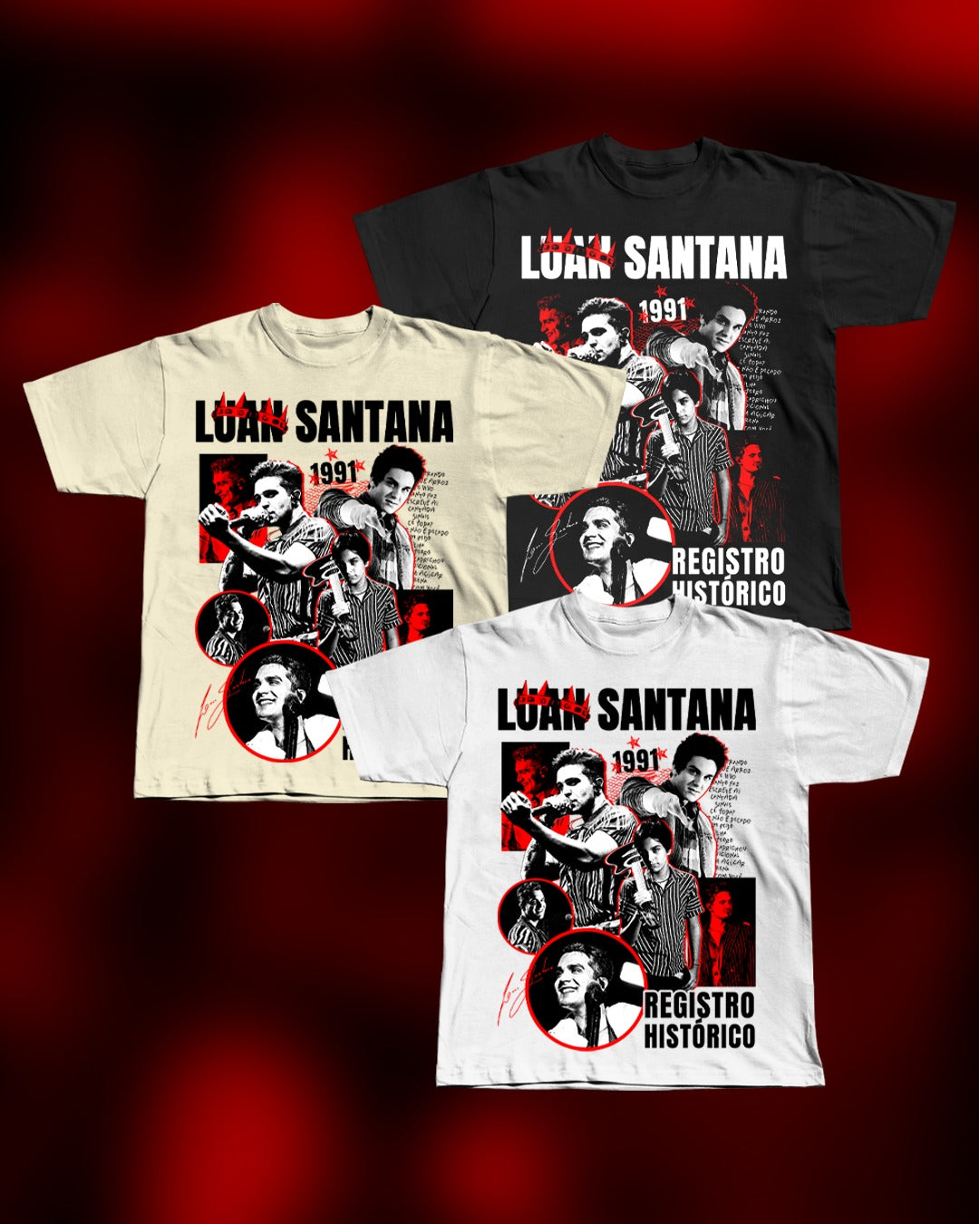 T-shirt Registro Histórico 1991 – Lisboa 2027