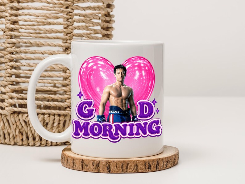 Caneca SH Good Morning Hockey Romance, Coffee Mug para Book Lovers, Caneca Girly para Leitoras, Hockey Reader Gift